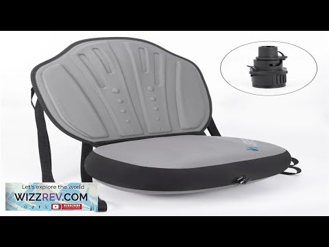 WKERSIY Detachable Kayak Seat with Back Support Inflatable Paddle Board Adjustable Seat Review