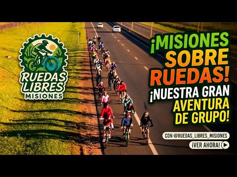 Una salida en bicicleta con el grupo RUEDAS LIBRES MISIONES hasta el Cañadon de Profundidad. 