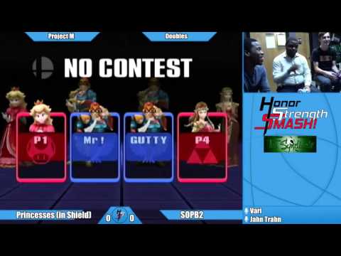Princesses of Fortune (Red) |vs| SOPB2 (Blue) Project M 3.6 Doubles