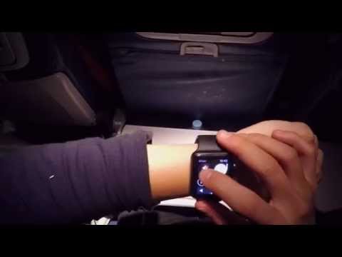 DJ Ravine's Apple Watch Mix with djay on the plane