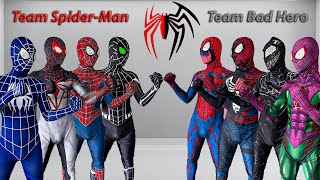 PRO 8 SPIDER-MAN TEAM || TEAM SPIDER-MAN vs SUPER BAD-HERO TEAM ! ( Funny, Action )