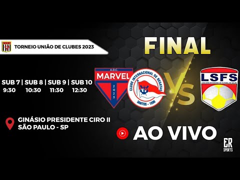 Marvel/Inter x Liga Sancaetanense | AO VIVO | Final do Torneio União de Clubes SUB 9 | 02/12/2023