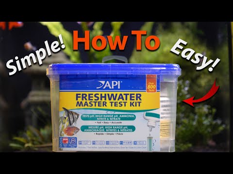 The API Freshwater Master Test Kit For Aquariums | Step By Step | For Beginners