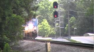 preview picture of video 'The Amtrak Crescent #19 With Our Buddy Tator Helming! Douglasville,Ga 05-28-2012© (16x9)'