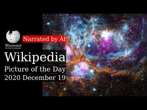 Wikipedia Picture of the Day: 2020-12-19 - NGC 6357 (Narrated by Amy)