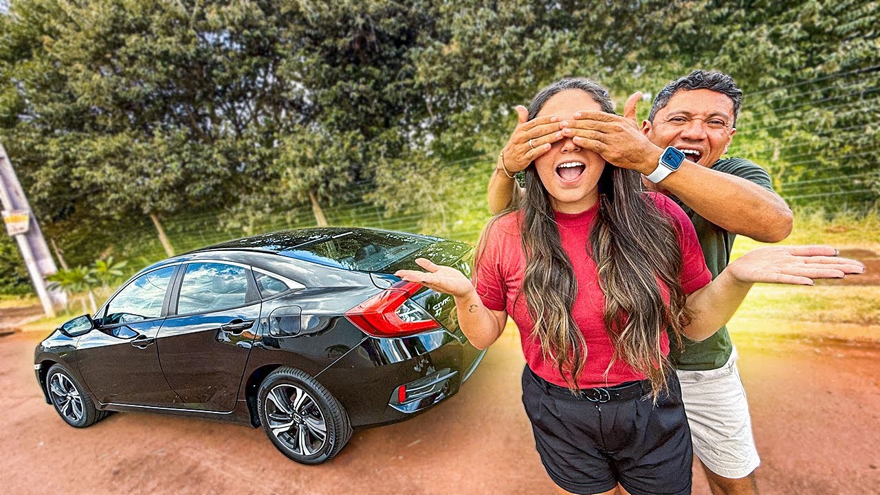 GANHEI UM CARRO NOVO DO MEU AMIGO RENATO GARCIA ESTAMOS MUITO FELIZES!❤️