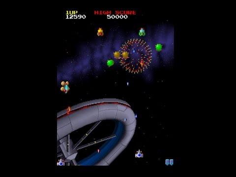Lukozer Retro Game Review 272 - Galaga '88 - Arcade Coin-Op