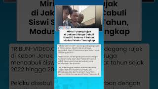 Tukang Rujak di Jakbar Diduga Cabuli Siswi SD selama 4 Tahun, Modus Pelaku Terungkap