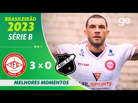 Gols e lances de Tombense x ABC-RN