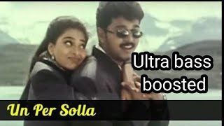 Download lagu Un peru solla Asaithan Tamil song💞ultra bass boosted 🎧Vijay🎧shalini| Minsara kanna Movie| support mp3