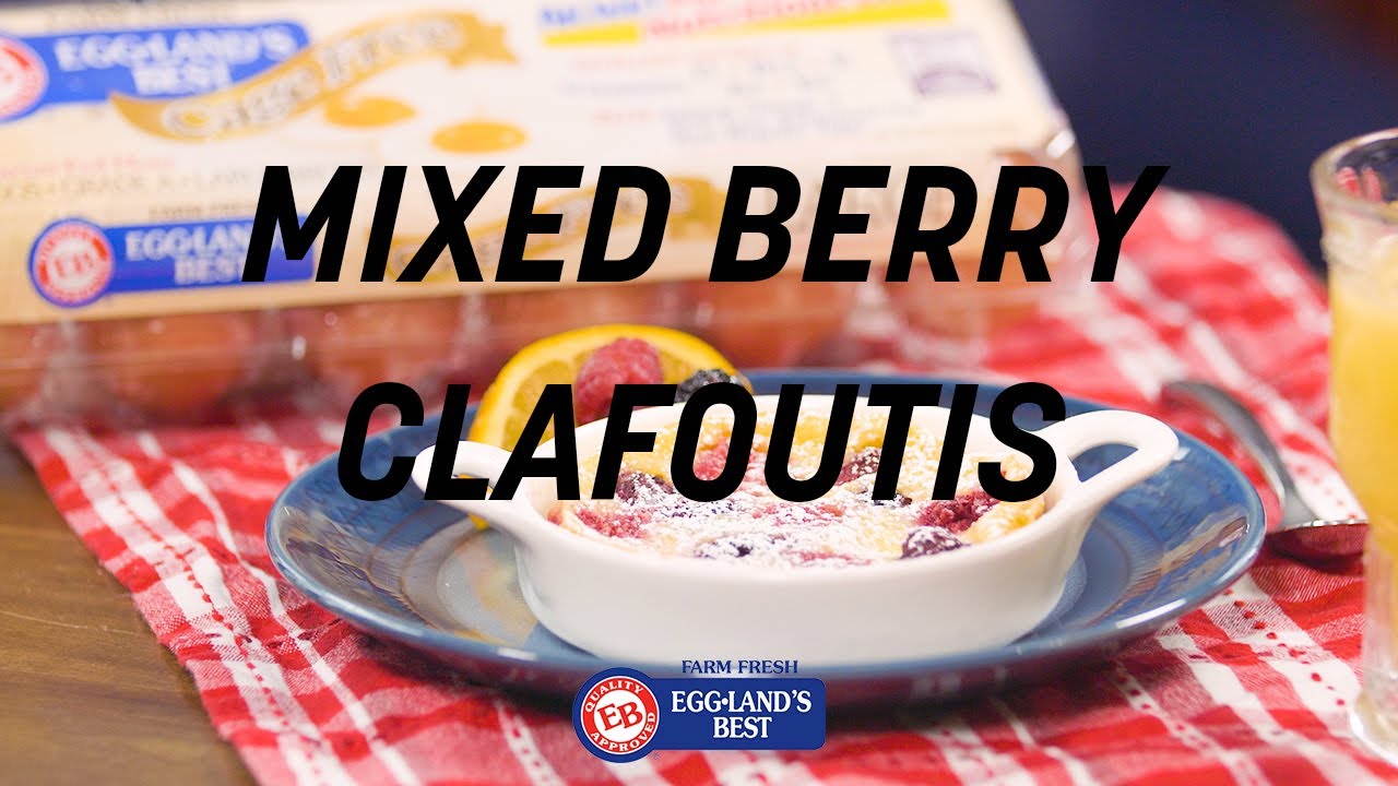 Mixed Berries Clafoutis