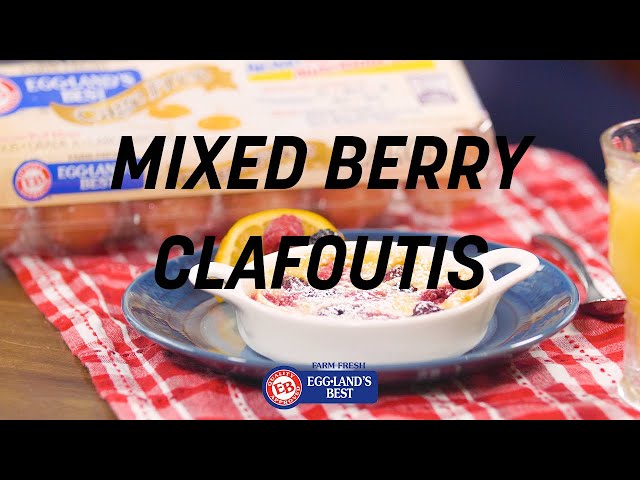 Mixed Berries Clafoutis