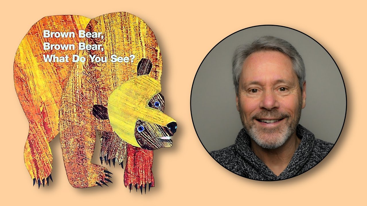UPDATED VERSION! - 再投稿! "Brown Bear, Brown Bear, What Do You See?" by Eric Carle - ブライアン先生の英語絵本読み聞かせ