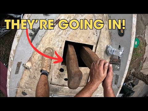 POV: Fitting The Samsons Posts Into My Sailboat - ep77