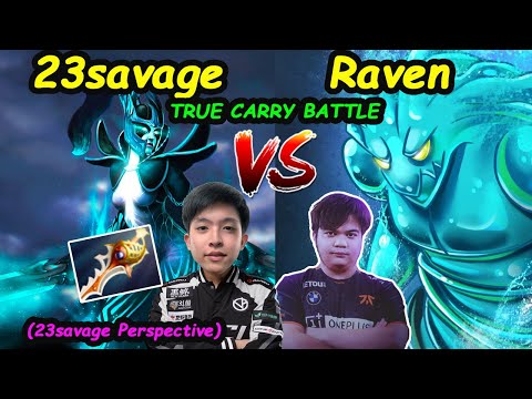 True Carry Battle | VG 23savage Phantom Assassin  vs Fnatic Raven [Morphling] Dota 2 Pro Gameplay