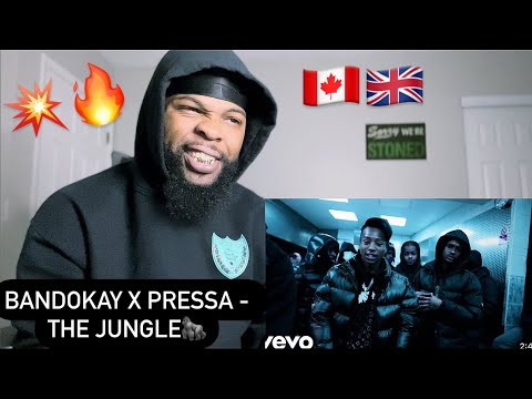 Bandokay x Pressa - The Jungle (Official Video) | AMERICAN REACTS🔥🇺🇸