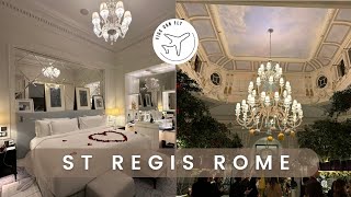 Inside Rome's Luxurious Oasis: The St. Regis Experience Unveiled