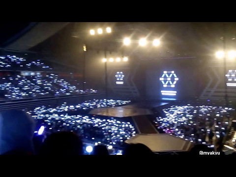 20170402 EXO'rDIUM in Singapore Crowd