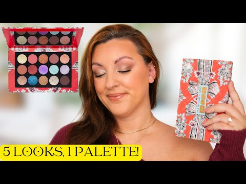 5 LOOKS WITH PAT MCGRATH LUMINOUS LEGENDS MEGA PALETTE | Wearable & EASY!