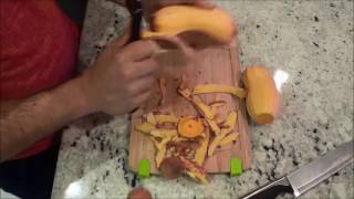 How To Peel Sweet Potatoes-Food Tutorial