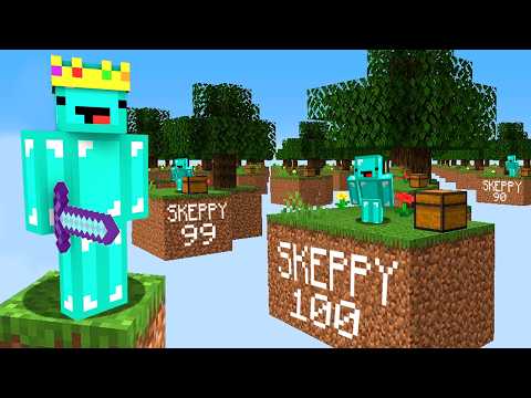 I Trapped 100 Skeppy's on 100 Chunks...