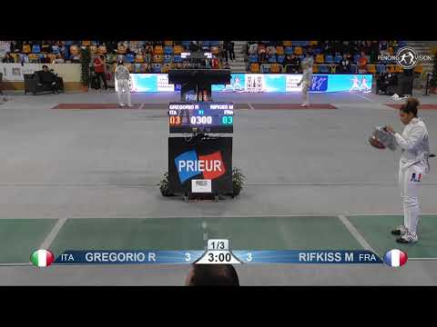 2019 xxx T64 22 F S Individual Orleans FRA WC GREEN RIFKISS Margaux   FRA   vs GREGORIO Rossella   I