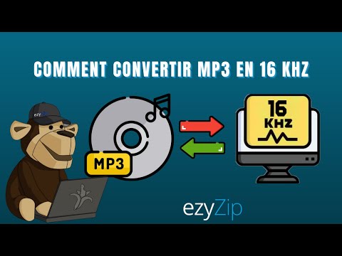 Convertir MP3 en fréquence d'échantillonnage de 16kHz (Guide Simple)