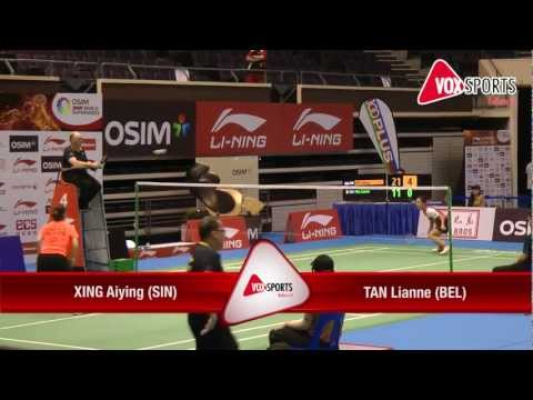 LNSO 2012 - Preliminary Round - XING Aiying (SIN) vs TAN Lianne (BEL)