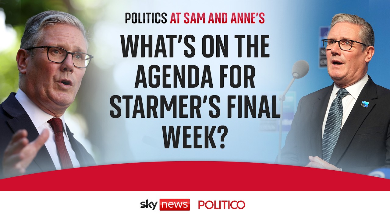 Video: Sky News discusses Starmer's final days and Burnham transition amid Widdecombe murder