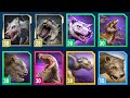 THE ALL MARSUPIAL LION TEAM vs NUBLAR SHORES 😅 (JURASSIC WORLD ALIVE)