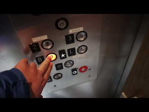 EPIC dinner bell!  Westinghouse hydraulic elevator at 150 Jefferson St- Syracuse, NY