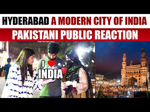 HYDERABAD A Modern City Of INDIA 🇮🇳 | Pakistani Public Reaction | Shocking Answers