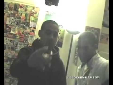 Warlock & Ol'Zico freestyle bboykonsian