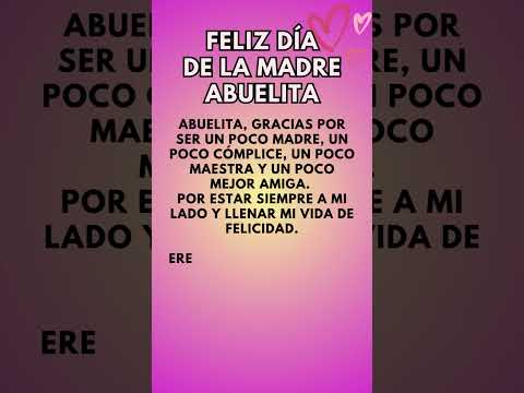 Abuelita Voz - Pistas Del Dia De La Madre
