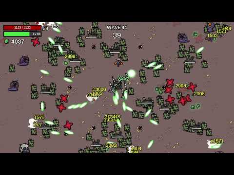 Brotato - Guide for How to Build Undefeated Endless Demon HP Scaling in 100 Waves (Part 2)