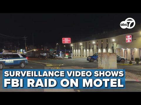 SURVEILLANCE VIDEO: Prince William County police, FBI agents raid motel long-connected to crime