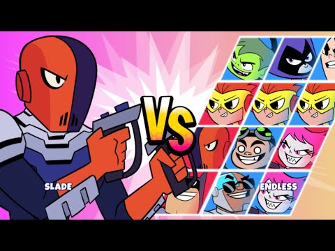 Teen Titans Go: Jump Jousts 2 - Slade Goes Down The Endless Path (CN Games)