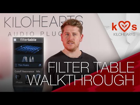 Filter Table Walkthrough Video