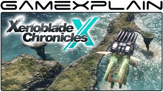 Xenoblade Chronicles X - Cruisin' the World in a Skell to Sweet Tunes -- We go high! (Gameplay)