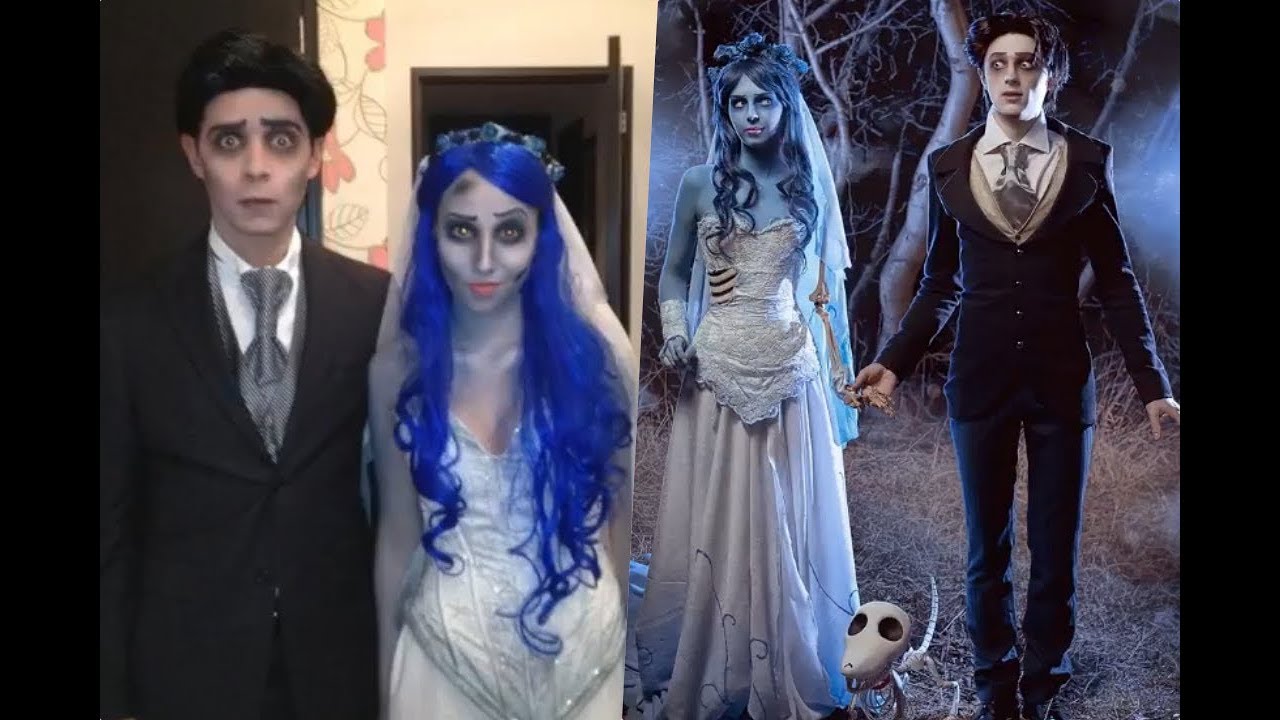 Disfraces de la película el cadáver de la novia