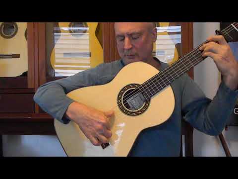 Ethan Deutsch flamenca negra guitar No. 2018-05