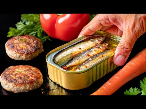 Simple sardines! Quick and nutritious meal! 2 recipes!
