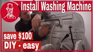 How to Install a Whirlpool Washing Machine