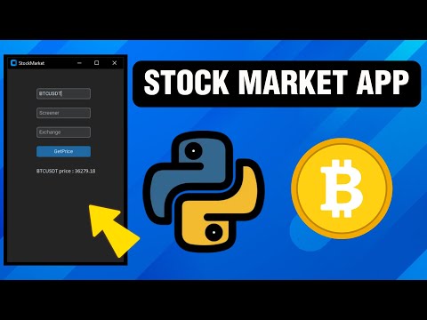 Python Customtkinter Tradingview Stock Market App