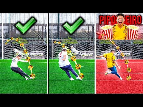 SERÁ QUE FUTEBOL NA PRESSÃO É REALMENTE MAIS DIFÍCIL? *DESAFIO DO PIPOQUEIRO 🍿