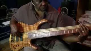 Carl S custom 6 string bass