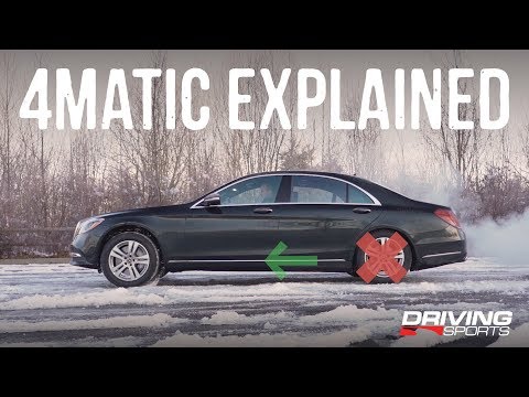 Mercedes-Benz 4Matic All-Wheel Drive Explained #drivingsportstv