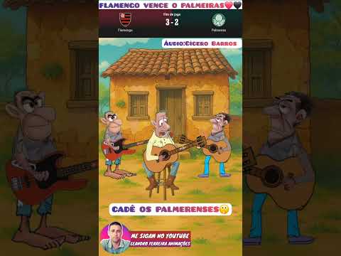CADÊ OS PALMERENSES🤫#flamengo #memes #piadas #comedia #humor 