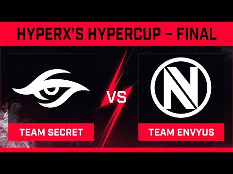 Team Secret vs EnVyUs - Final - HyperX's HyperCup