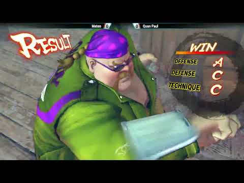 WNF Oakland 2019 S1.7 - USFIV Losers Round 2 Mateo (M.Bison) vs Inception | Quan Paul (Rufus)
